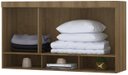 Ver imagem 6 de Guarda Roupa Modulado de Solteiro Paris Avelã Verde 5 Peças - Luciane Avelã com Verde