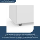 Ver imagem 7 de Armário Multiuso Escritório 2 Portas 3 Prateleiras Branco Advantage
