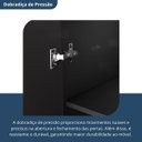 Ver imagem 7 de Armário Multiuso Escritório 2 Portas 4 Prateleiras 1 Gaveta Advantage Preto/Black