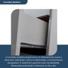 Armário Multiuso Escritório 2 Porta 4 Prateleiras 1 Gaveta Advantage - 6