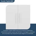 Ver mais imagens de Armário Multiuso Escritório 2 Portas 4 Prateleiras 1 Gaveta MDF Branco Advantage