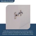 Ver imagem 7 de Armário Multiuso Escritório 2 Portas 4 Prateleiras 1 Gaveta MDF Branco Advantage