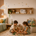 Ver imagem 6 de Nicho de Parede MDF 120cm Decorativo Sala Quarto Marrom