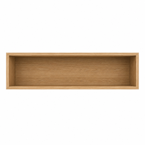 Nicho de Parede MDF 120cm Decorativo Sala Quarto Marrom