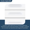 Ver mais imagens de Cômoda para Quarto 1 Porta 5 Gavetas Advantage Branco