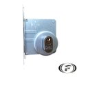Ver imagem 3 de Fechadura Bater Correr 45mm Externa Roseta Redonda Escovada Uniao Mundial UNICO