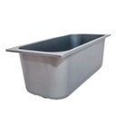 Ver imagem 3 de Kit 3 Cuba Expositora Vitrine Gelato Sorvete Abs Cor Cinza