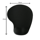 Ver imagem 2 de Mousepad em Gel Ergonômico Macio C/ Apoio para Pulso