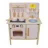 Cozinha Infantil de Madeira Rosa - 1