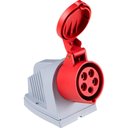 Ver imagem 2 de Tomada de Sobrepor Industrial 3p+n+t 32 a 380-415 Vca 6 H Tramontina