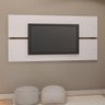 Painel Para Tv 180cm Branco Madeirado Lilies Móveis - 1