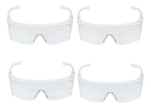 Óculos Proteção Segurança Kamaleon Kit 4 Un.