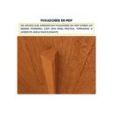 Ver imagem 2 de Cômoda Istambul 5 Gavetas 2 Portas MDF-MDP Cinamomo TCIL Móveis