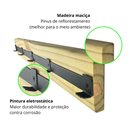 Ver imagem 7 de Cabideiro Strassis Design Sd-5010 Preto