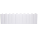 Ver imagem 3 de Cabeceira King Modulada Nuvem Cama Box Corino Branco