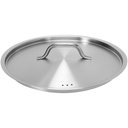 Ver imagem 1 de Tampa em Aço Inox 32cm Profissional Brinox Panelas Caçarolas Frigideiras Caldeirões