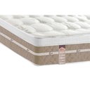 Ver imagem 3 de Cama Box King: Colchão Molas Pocket Ensacadas Castor Silver Star Air Double + Base Crc Suede Clean