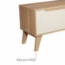 Ver imagem 7 de Rack para Tv até 60 Pol com 1 Porta Arica - Carvalho / Off White