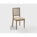 Ver imagem 4 de Conjunto de Sala de Jantar com Mesa Extensível 4 Cadeiras 120cm Madri Marrom/Mel