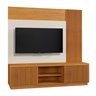 Estante Home para Tv até 55 Polegadas 100% MDF Ripado  Logan - 11