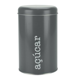 Lata de Metal Porta Mantimentos Açúcar Wincy
