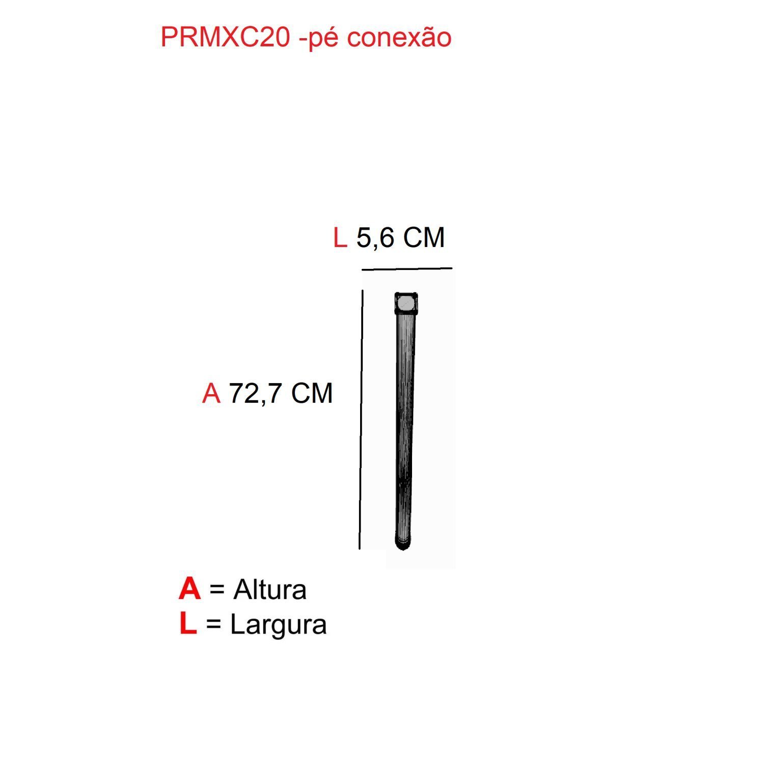 Pé de Apoio para Conexão C20 Maxxi - 2