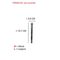 Pé de Apoio para Conexão C20 Maxxi - 2