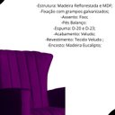 Ver imagem 2 de Kit 02 Poltronas Balanço Melinda Veludo