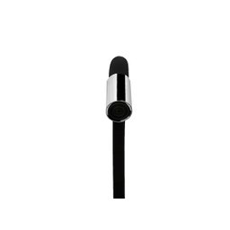 Torneira Luxo Bancada Flexível 01968 1/4 de Volta Concept Metais 01968 Black - 3