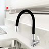 Torneira Luxo Bancada Flexível 01968 1/4 de Volta Concept Metais 01968 Black - 4