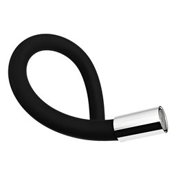 Torneira Luxo Bancada Flexível 01968 1/4 de Volta Concept Metais 01968 Black - 2