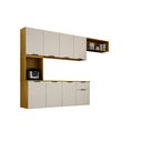 Ver imagem 1 de Armario de Cozinha Nara Compacta 8 Portas com 1 Gaveta 193cm - Chf Móveis