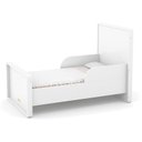 Ver imagem 2 de Berço Americano Tutto New Branco Acetinado com Capitonê New Boucle e Colchão Ortobom - Matic