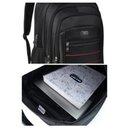 Ver imagem 2 de Mochila Bolsa Executiva Notebook Home Office Reforçada 40lit - Preto