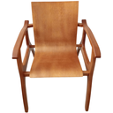 Ver imagem 3 de Poltrona Lais Cor Castanho Mogno