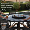 Ver imagem 2 de Jogo de Mesa Jardim 6 Cadeiras Tela Sling Premium Ombrelone Piscina