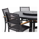 Ver mais imagens de Jogo de Mesa Jardim 6 Cadeiras Tela Sling Premium Ombrelone Piscina