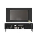 Ver imagem 3 de Rack com Painel para TV até 82 Polegadas 2 Portas 4 Nichos Multiverso 