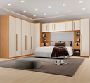 Ver imagem 1 de Dormitório Modulado Dallas 10 Peças Cinamomo/Off - Benetil
