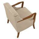Ver imagem 7 de Kit Namoradeira 135cm e 2 Poltronas Decorativas Capitonê Lapa M22 PU Bege - Mpozenato