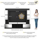 Ver imagem 3 de Estante com Suporte TV 65" e Espelho Oslo Multimóveis V3381