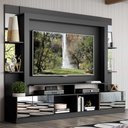Ver imagem 2 de Estante com Suporte TV 65" e Espelho Oslo Multimóveis V3381