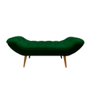 Ver imagem 3 de Recamier Sofá Calçadeira 1,6 M Realeza:suede Verde Musgo