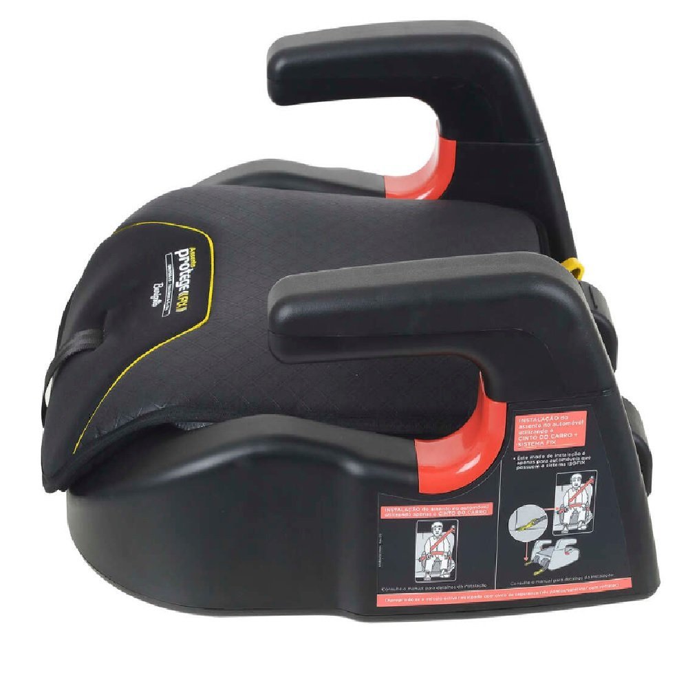 ASSENTO PROTEGE ISOFIX 15 A 36 KG PRETA - BURIGOTTO - 3