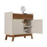 Buffet Valencia com Ripas Off White Freijo - 3