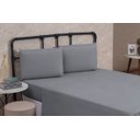 Ver imagem 2 de Jogo de Lençol Casal Queen com Elástico Microfibra Premium 04 Peças Jogo de Cama Box 30cm Altura:cin