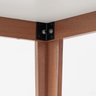 Conjunto Mesa de Jantar Tampo Vidro e MDF 1,60m e 6 Cadeiras Tiê CabeCasa MadeiraMadeira - 18