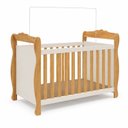 Ver imagem 2 de Berço Mini Cama 3 em 1 Americano 100% MDF Cocada Espresso Móveis Bege/Off White/Amêndoa