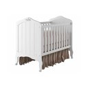 Ver imagem 1 de Berço / Mini Cama Infantil Harmonia 2 em 1 Branco - Permóbili Baby