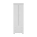 Ver imagem 7 de Guarda-roupa Infantil 62cm 2 Portas e 2 Gavetas Dengo Multimóveis Mp4436 Branco